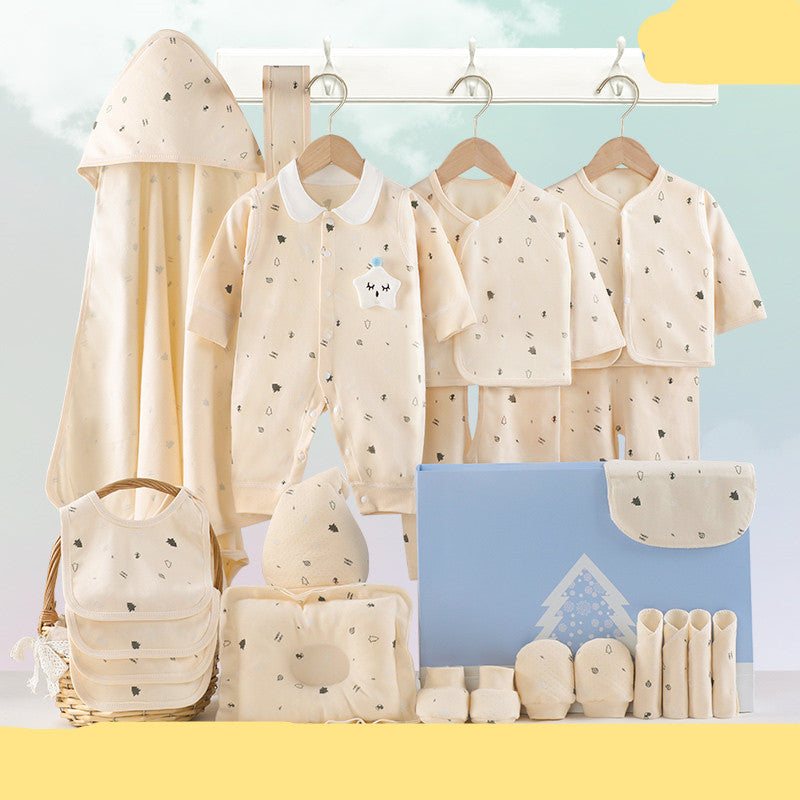 Newborn Gift Box Set with Cotton Summer Baby Clothes